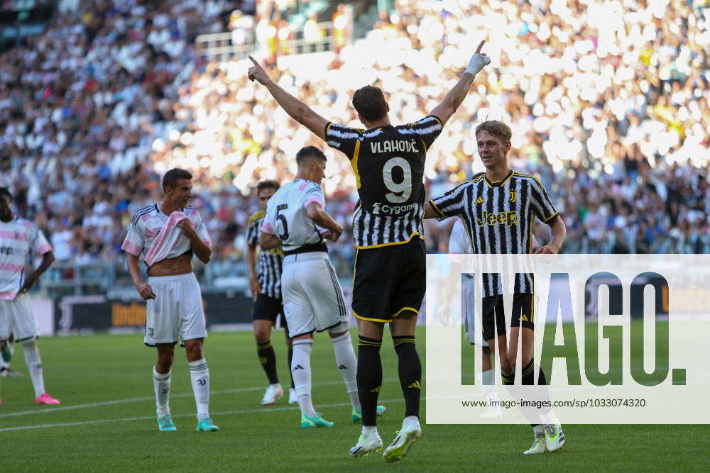 Juventus - Juventus U23 Dusan Vlahovic of Juventus Fc looks on during the  friendly match beetween