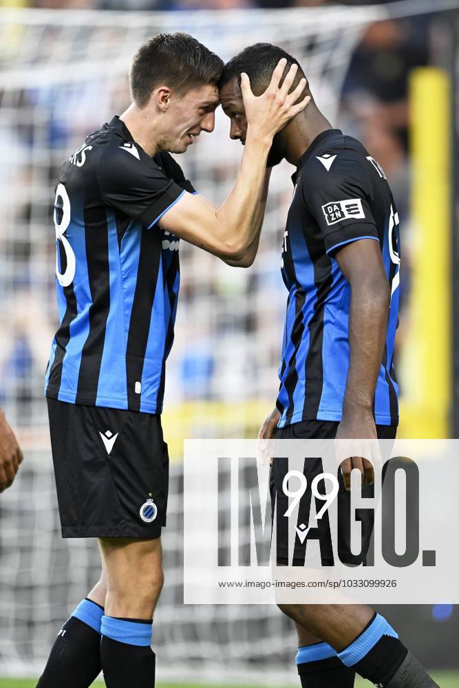 Club Brugge v KA Akureyri UEFA Europa Conference League BRUGGE, BELGIUM AUGUST 10 Thiago Igor
