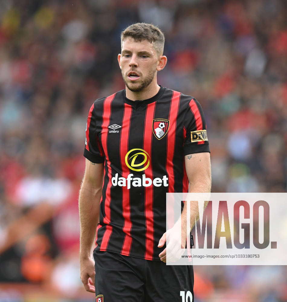 Bournemouth V West Ham United Premier League 12 08 2023. Ryan Christie ...