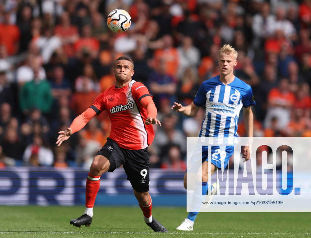 Brighton And Hove, England, 12th August 2023. Carlton Morris Of Luton ...