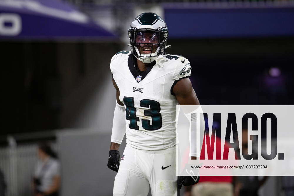 Philadelphia Eagles cornerback Mekhi Garner in action during the second  half of an NFL preseason football game against the Baltimore Ravens,  Saturday, Aug. 12, 2023, in Baltimore. (AP Photo/Nick Wass Stock Photo 