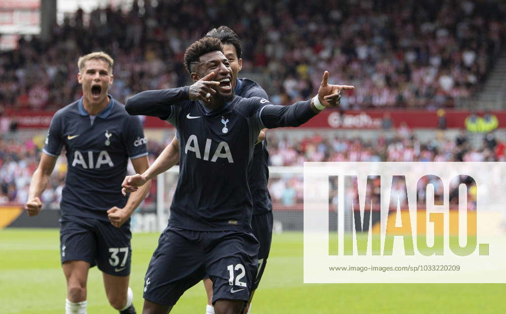 Emerson Royal of Tottenham Hotspur during the Premier League match