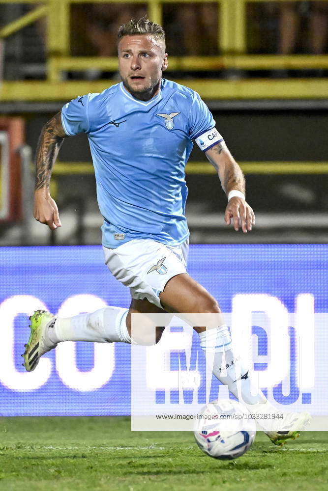 Ciro Immobile of SS Lazio in action during a pre season friendly