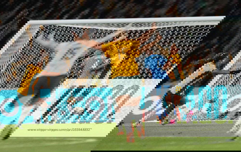 August 16 2023: Sam Kerr (Australia) celebrates the teams first goal