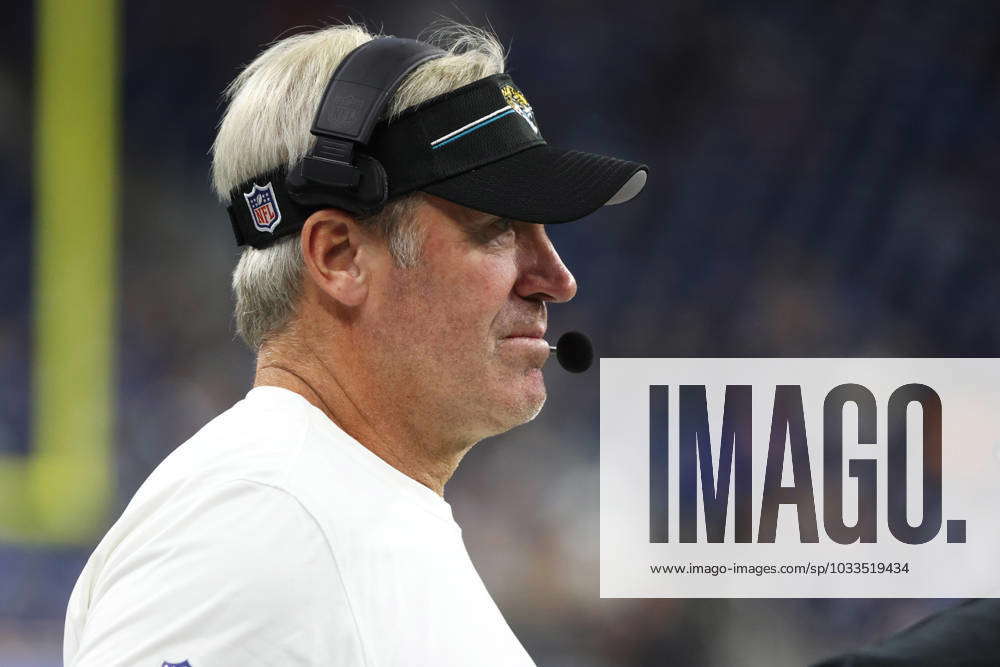 DETROIT, MI - AUGUST 19: Jacksonville Jaguars head coach Doug