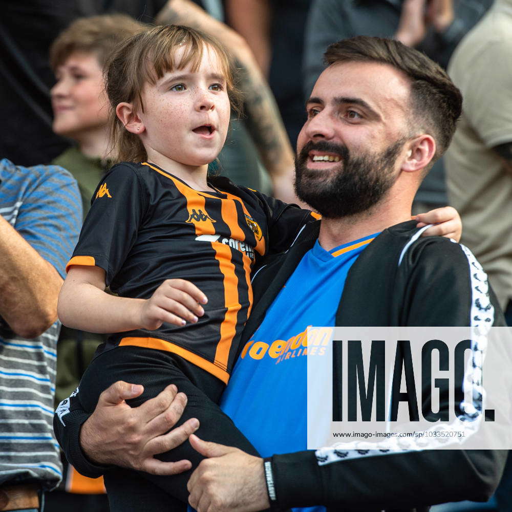 Blackburn Rovers v Hull City Sky Bet Championship Hull City fans during ...