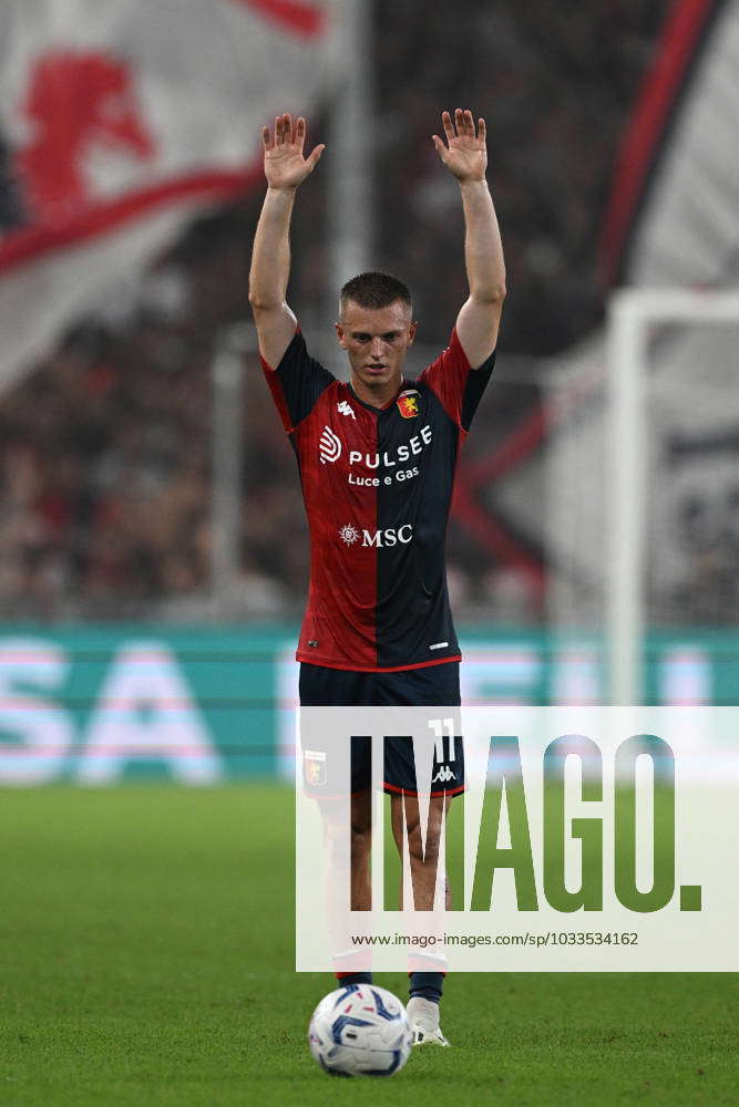 Albert Gudmundsson (Genoa) during the Italian Serie A match between