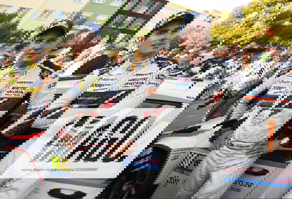 Winners Jan Hlousek, left, and Jan Kopecky of Czech Republic after the