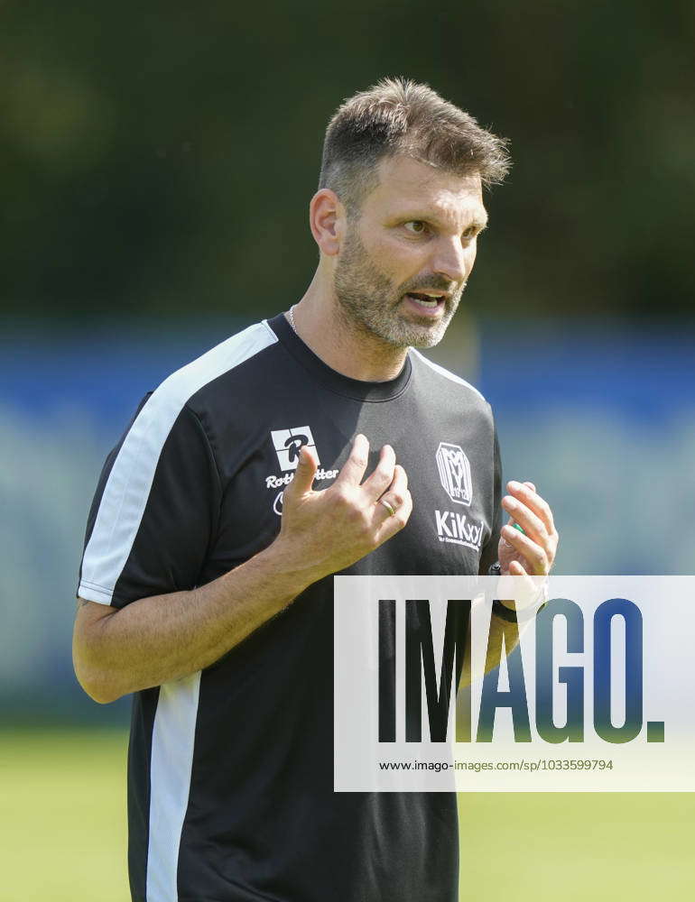 21 08 2023, SVM training ground, Meppen, GER, Meppens new coach Adrian ...