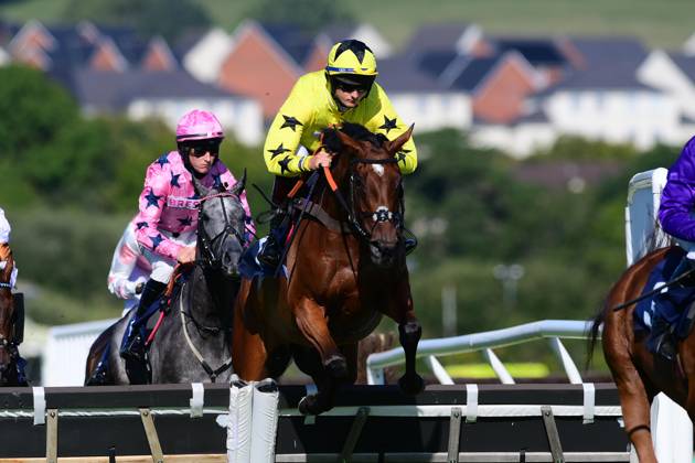 Newtown Races England Newton Abbot Races, Newton Abbot, UK - 22 Aug 2023 Lady Adare ridden by ...