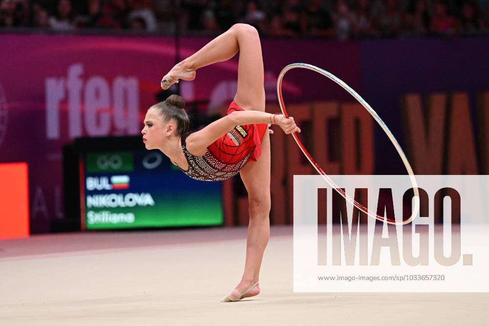 Gymnastics - Rhythmic Gymnastic - World Championships - Individuals  NIKOLOVA Stiliana (BUL) hoop
