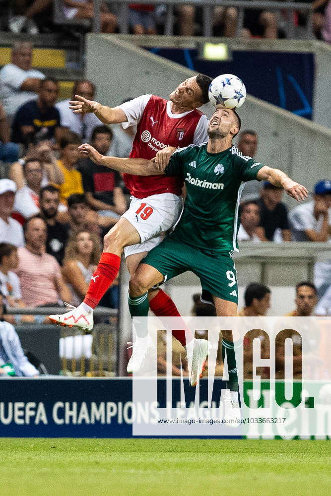 Panaitinakos x Braga por uma vaga na fase de grupos da Champions League