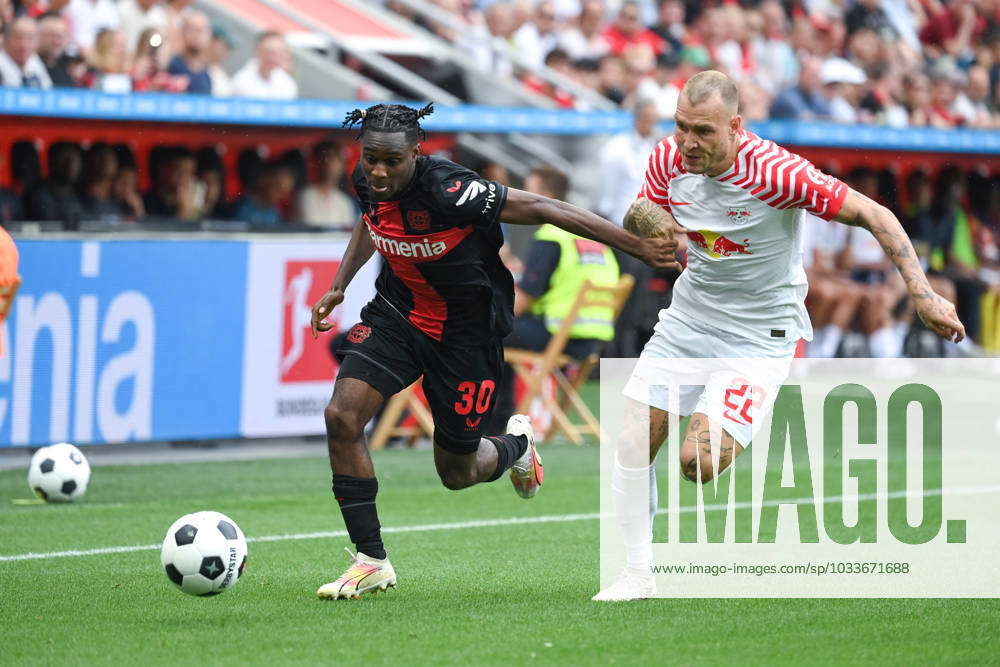 Jeremie Frimpong Bayer 04 Leverkusen , David Raum RB Leipzig , V Li 19 ...