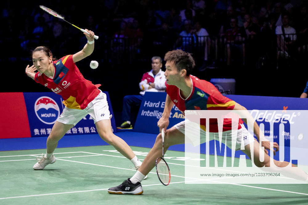 Jiang Zhen Bang And Wei Ya Xin Of China During Their Quarter Final ...