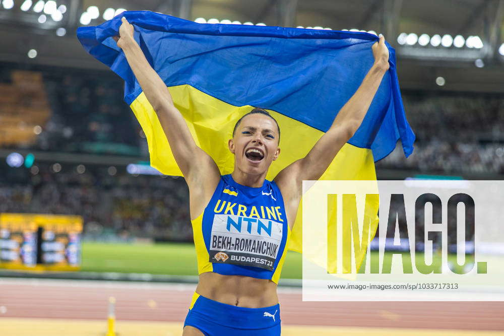 World Athletics Championships Budapest 23 Hungary 25 08 2023 Maryna Bekh Romanchuk Of Ukraine Ukr 5811