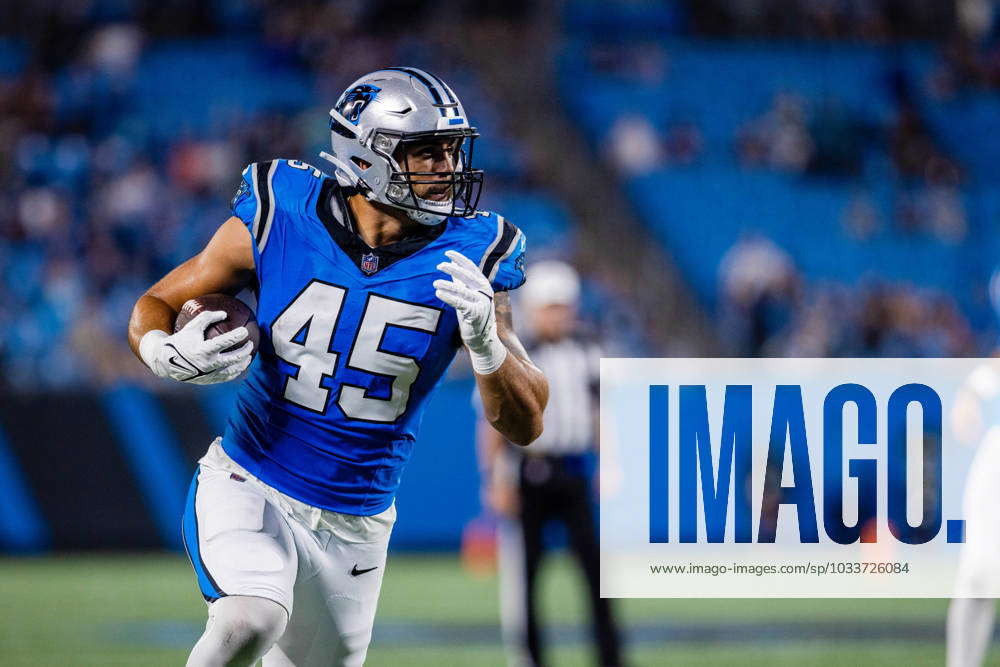 Carolina Panthers tight end Giovanni Ricci arrives at the NFL football  team's training camp on Wednesday, July 26, 2023, in Spartanburg, S.C. (AP  Photo/Chris Carlson Stock Photo - Alamy