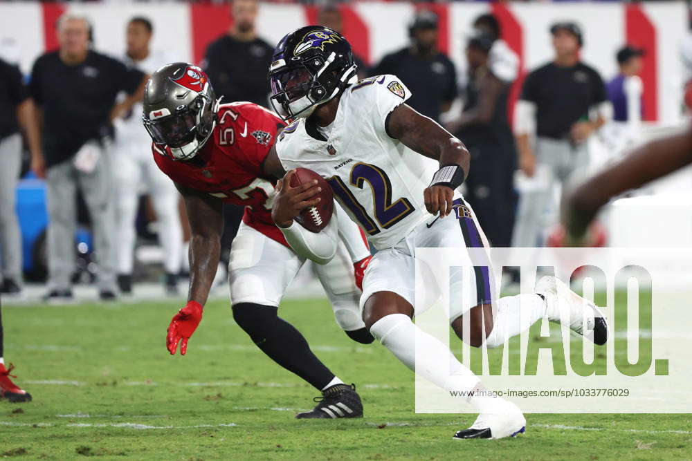 NFL, American Football Herren, USA Preseason-Baltimore Ravens at Tampa Bay  Buccaneers Aug