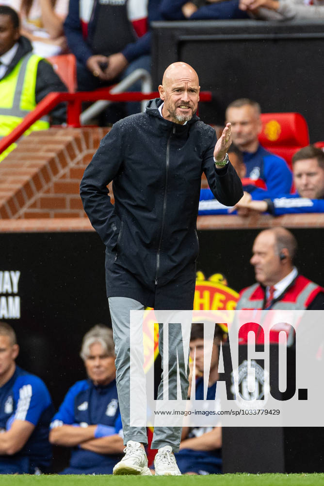 MANCHESTER, Aug. 26, 2023 -- Manchester United, ManU s manager Erik ten ...