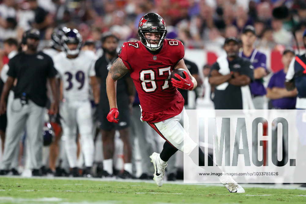 TAMPA, FL - AUGUST 26: Tampa Bay Buccaneers Tight End Payne Durham (87 ...