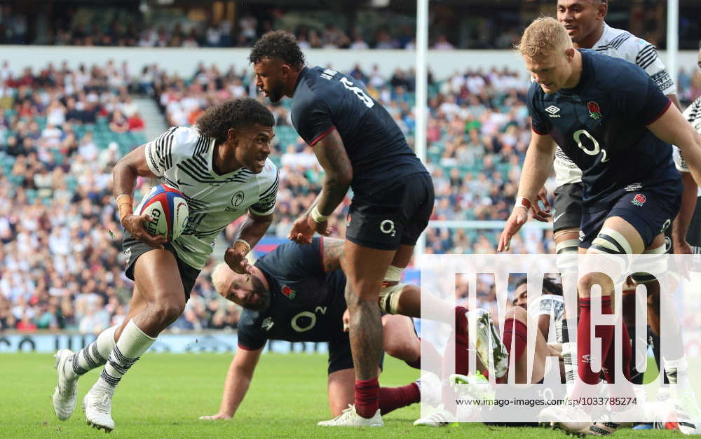 England v Fiji 2023 Summer International Simione Kuruvoli of Fiji