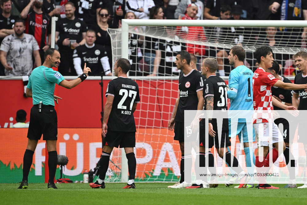 27 08 2023, football 1 Bundesliga, FSV Mainz 05 Eintracht Frankfurt, v ...