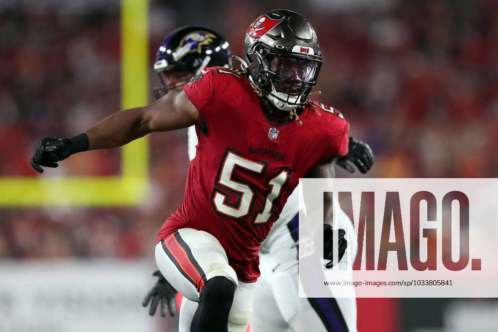 TAMPA, FL - AUGUST 26: Tampa Bay Buccaneers Linebacker J.J.