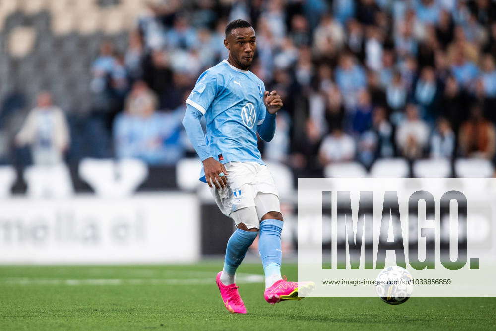 230828 Malmö FFs Derek Cornelius during the Allsvenskan football