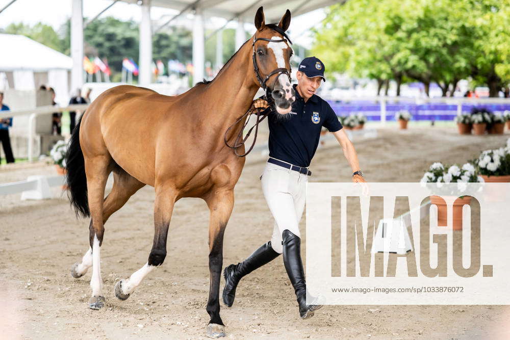 230829 Henrik von Eckermann of Sweden with horse Iliana during