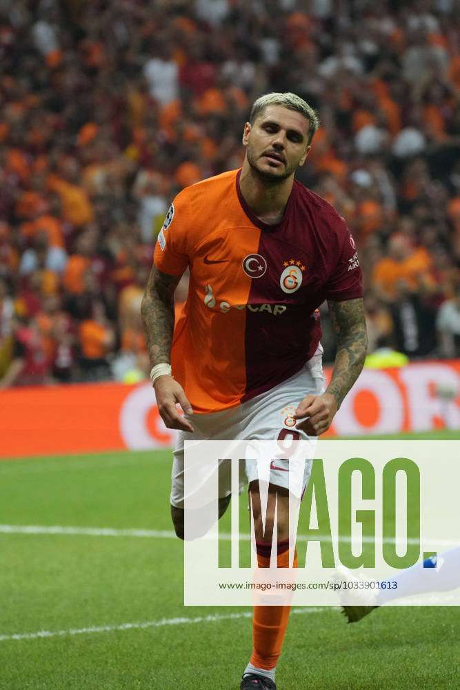 Mauro Icardi scores volley for Galatasaray in Champions League playoff