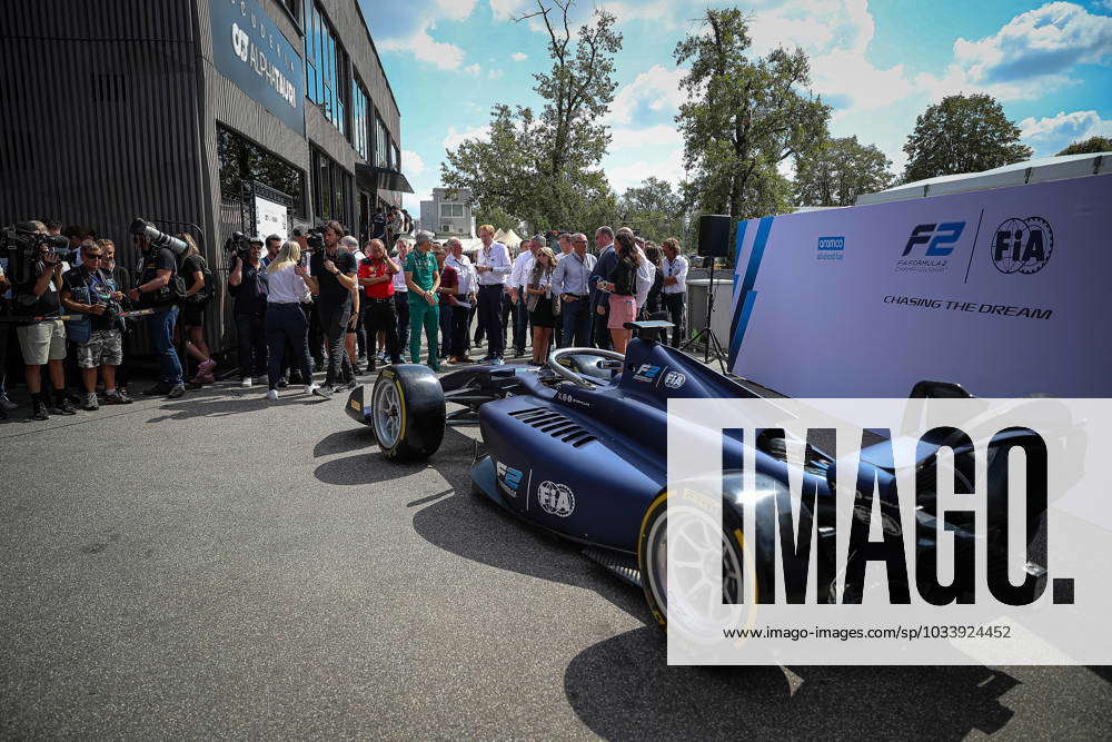 Presentation of the new F2 car for the 2024 season during the Italian ...