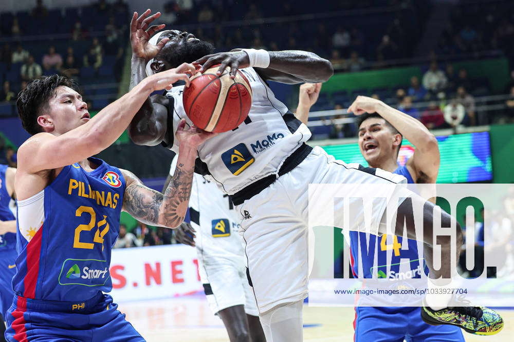 Basketball, WM, Südsudan - Philippinen (230831) -- MANILA, Aug. 31 ...