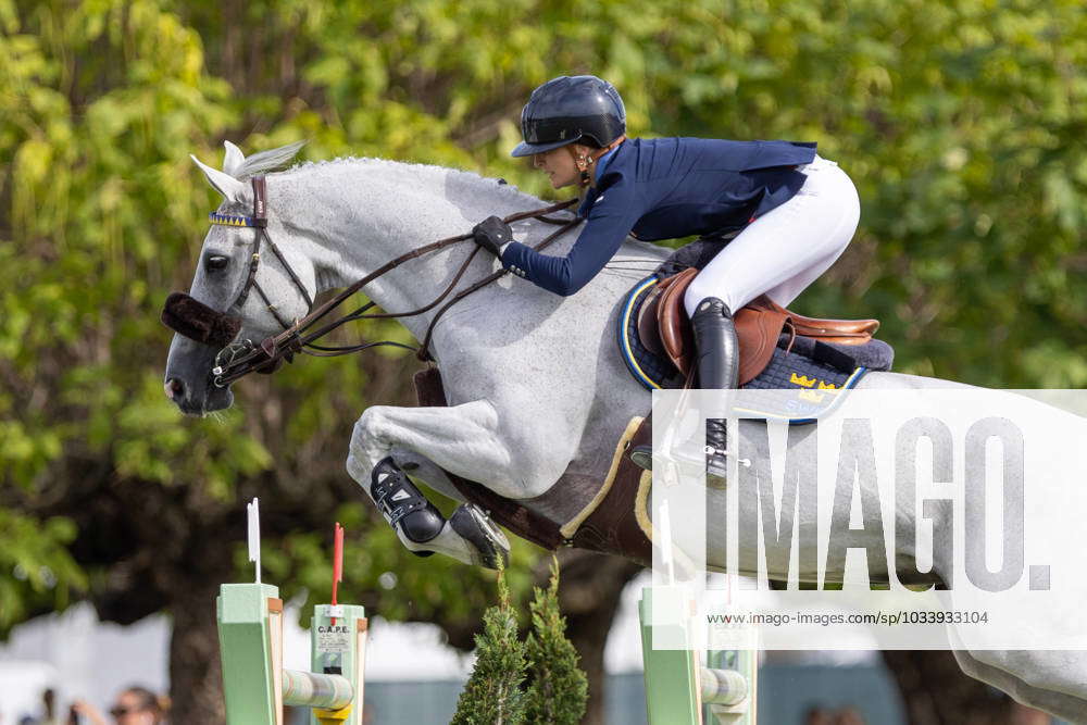 HELLSTROM Wilma Of Sweden Riding Cicci Bjn During The FEI European ...