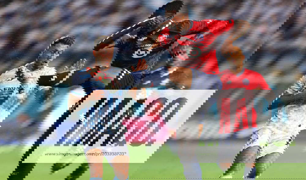 HNK Rijeka v Lille OSC UEFA Conference League Playoff Round Second Leg Alexsandro of Lille