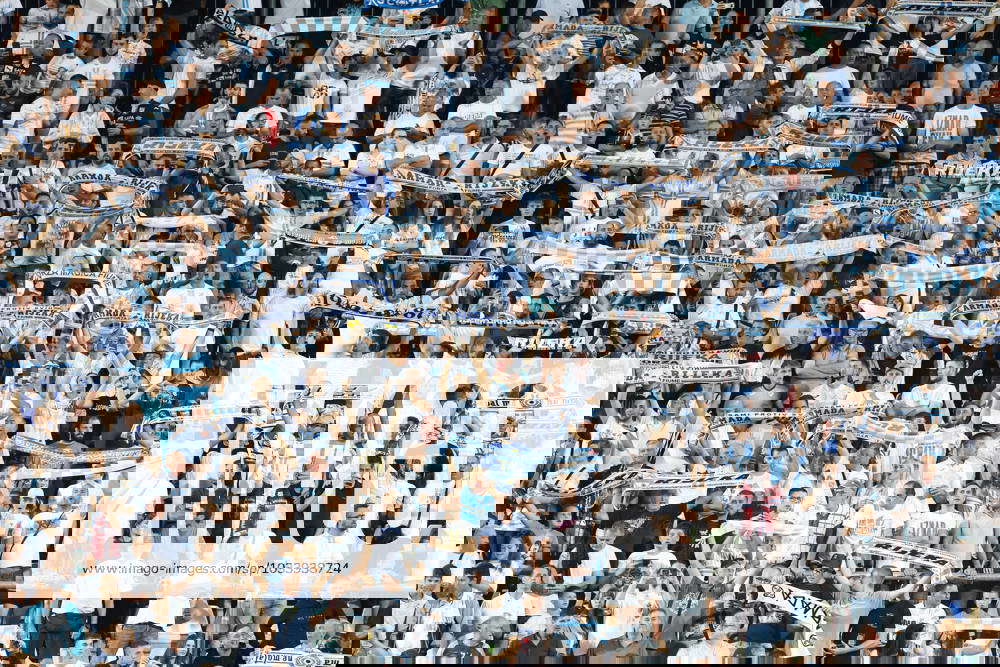 HNK Rijeka v Lille OSC UEFA Conference League Playoff Round Second Leg Fans of Rijeka during