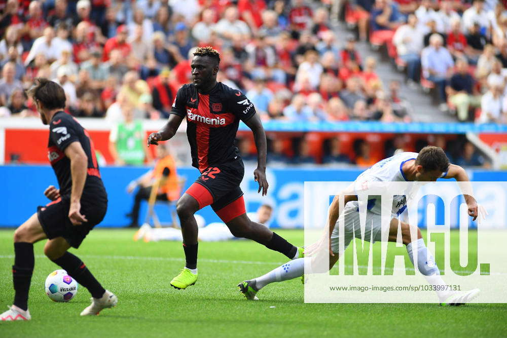 LEVERKUSEN, GERMANY - 2 September, 2023: Victor Boniface. Bundeliga ...