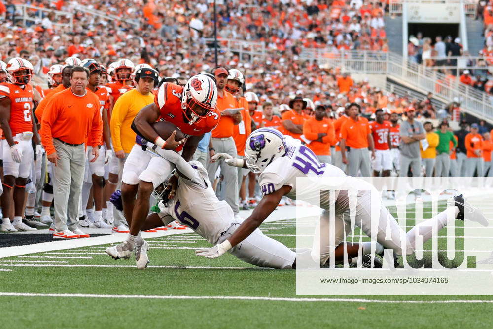 September 02 2023 Oklahoma State Cowboys Running Back Jaden Nixon 3 Rushes With The Ball During 5155