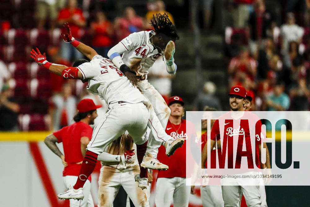 Cincinnati Reds Celebrate a Victory Against the Seattle Mariners [PHOTOS], Cincinnati