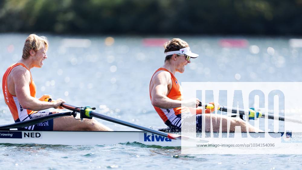 BELGRADE - Abe Wiersma and Nelson Ritsema in action during the Men s ...