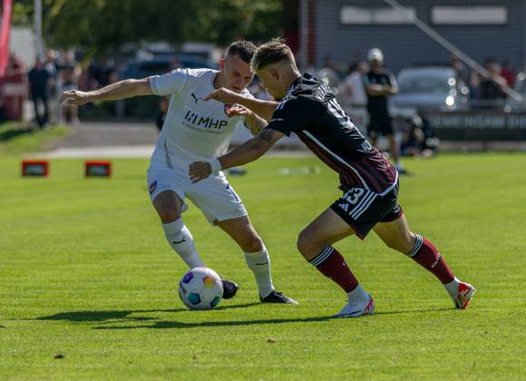 Fight For The Ball Duel Between Florian Pick 1 FC Heidenheim 1846, 17 ...