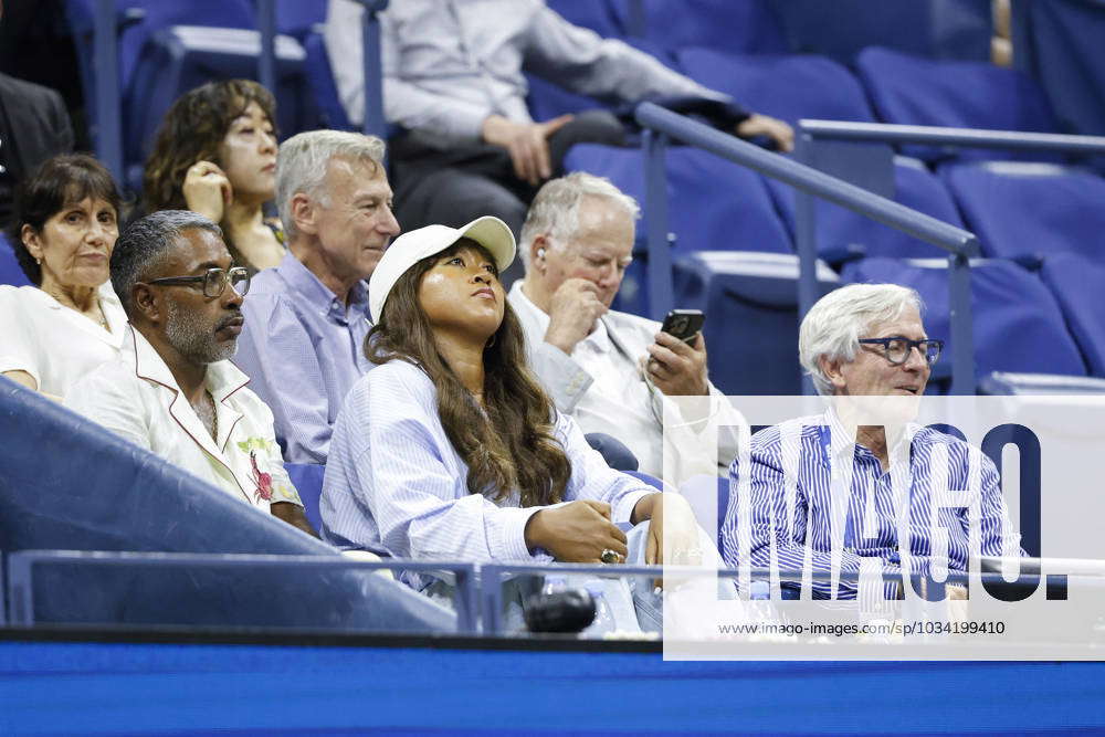 US Open Feature Naomi Osaka as a spectator in the VIP box