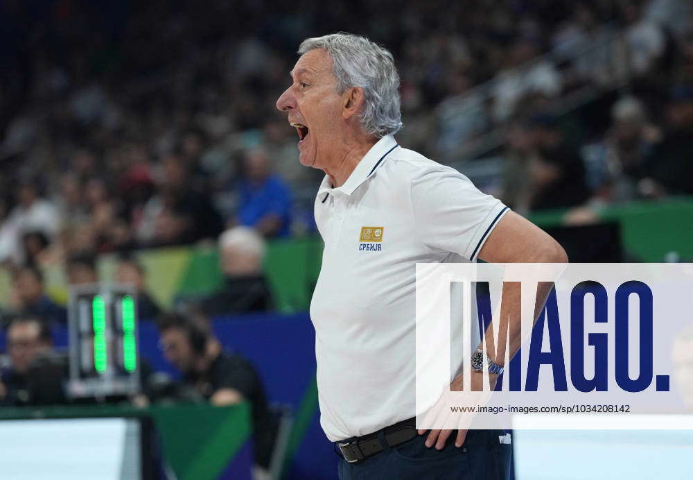 KW36 (230908) -- MANILA, Sept. 8, 2023 -- Serbia s head coach