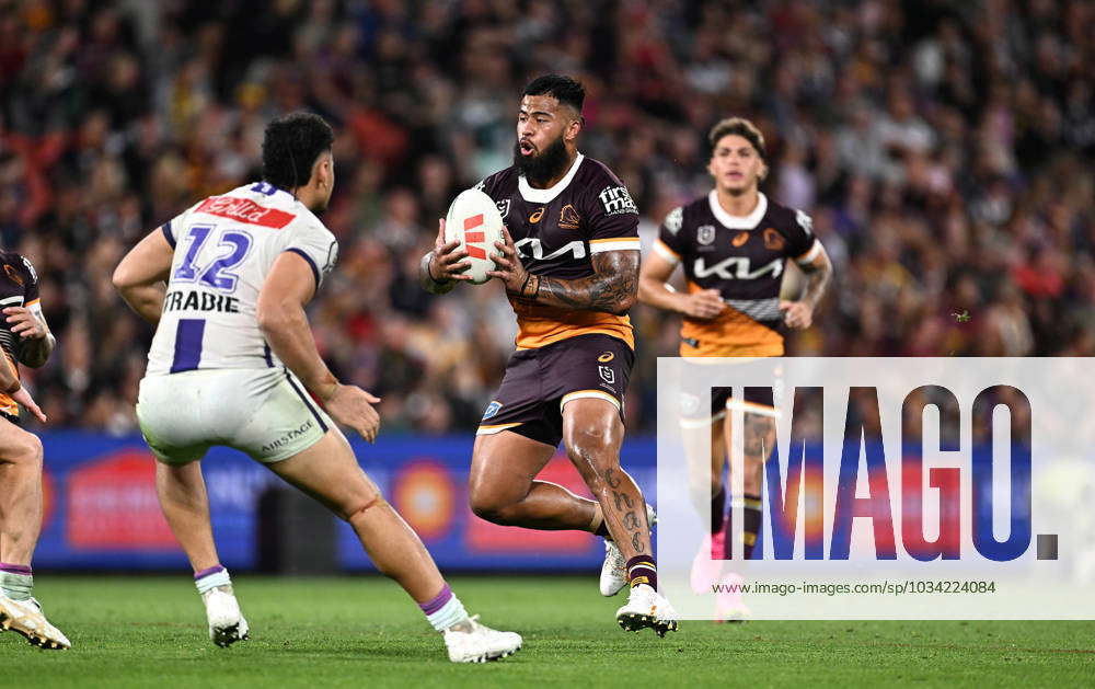 NRL BRONCOS STORM, Payne Haas Of The Broncos During The NRL Qualifying ...