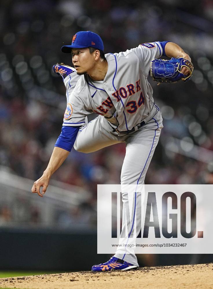 Baseball Mets vs. Twins New York Mets starting pitcher Kodai Senga