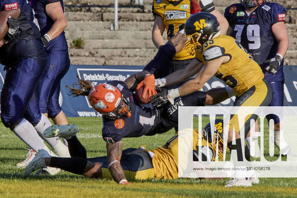 German Football League GFL , Munich Cowboys vs ifm Ravensburg