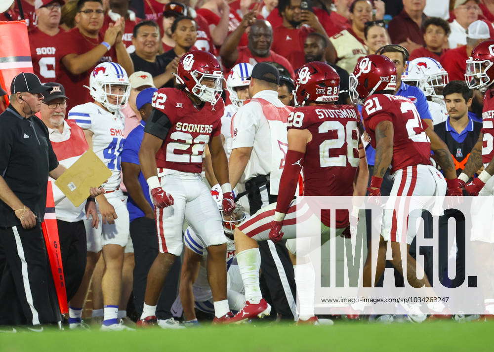 NCAA, College League, USA Football: Southern Methodist At Oklahoma Sep ...