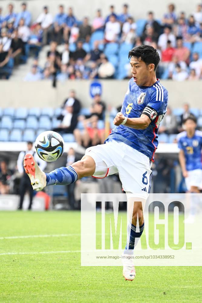 230912 Japan vs Turkey Wataru Endo of Japan in action with the