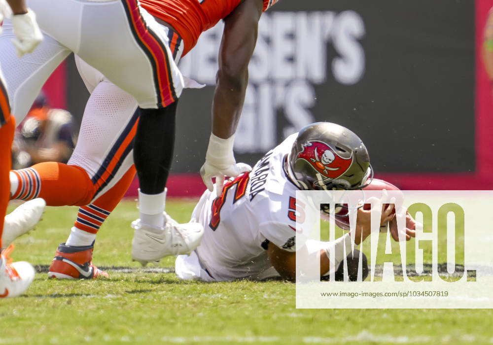 TAMPA, FL - SEPTEMBER 17: Tampa Bay Buccaneers punter Jake Camarda