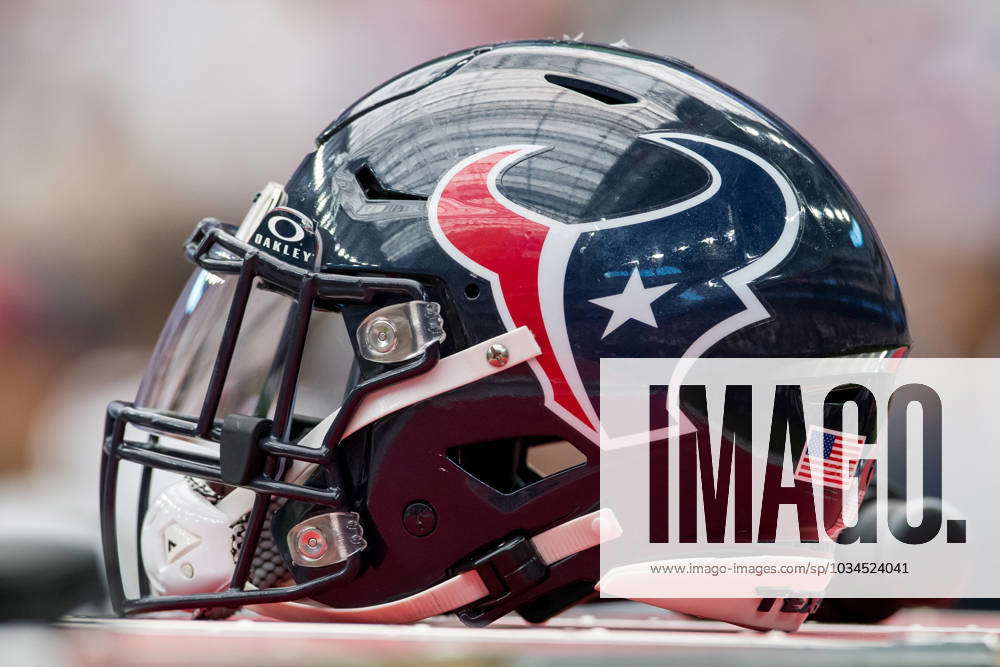 A Houston Texans helmet sits on the sidelines during game featuring News  Photo - Getty Images