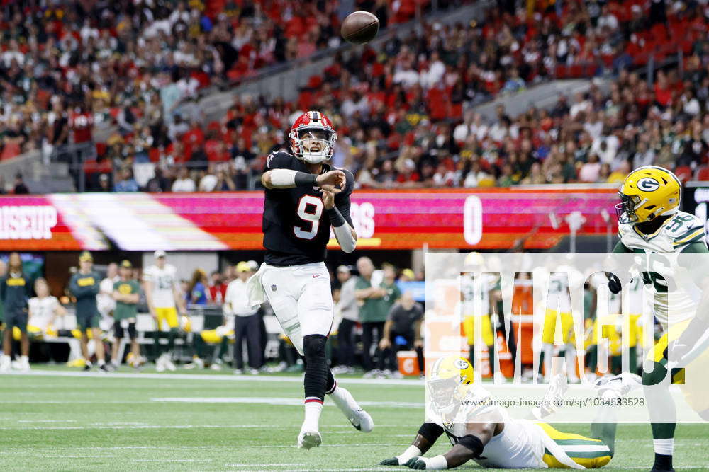 September 17, 2023, Atlanta, Ga: Falcons Quarterback Desmond Ridder ...