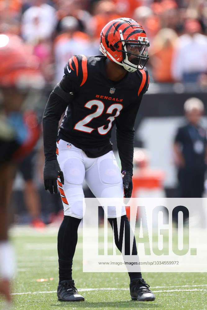 Cincinnati Bengals safety Dax Hill (23) in action as the Arizona